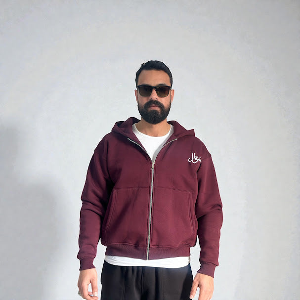 Mawal Unisex Zip_Up Hoodie
